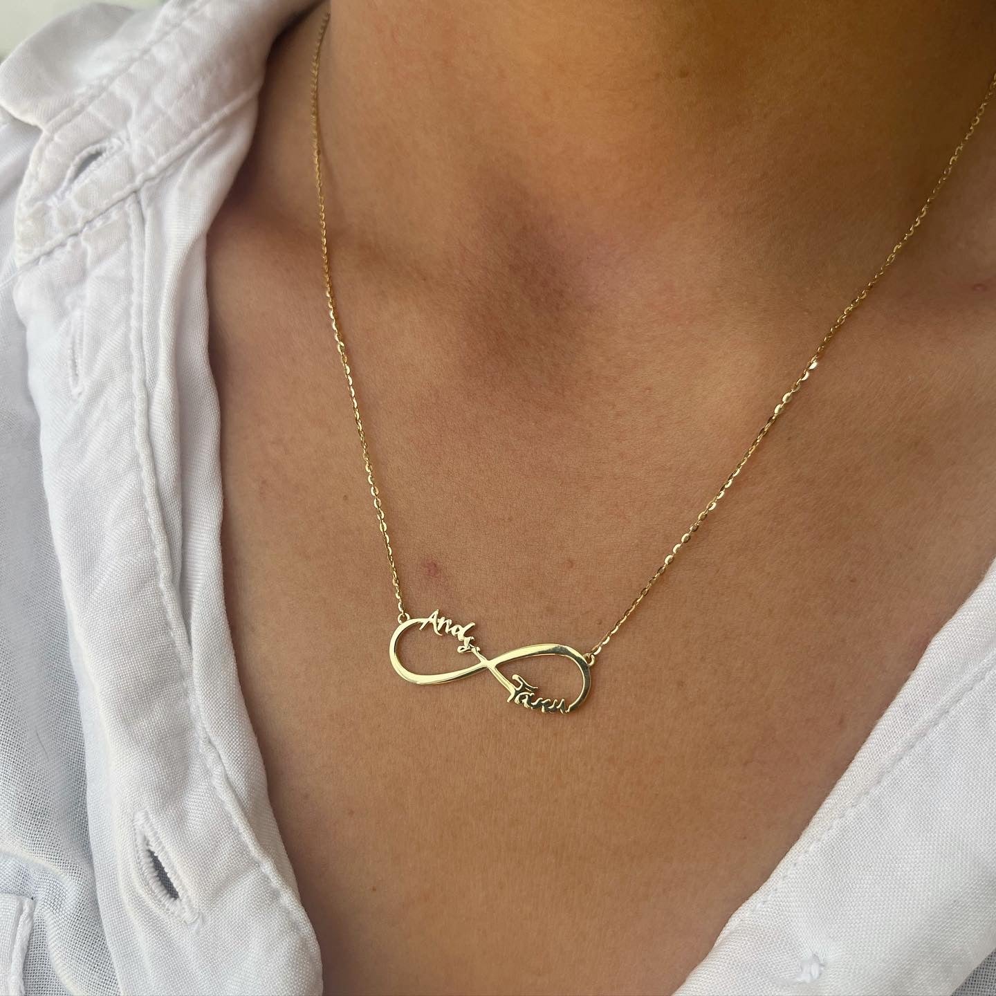 Infinity Name Necklace
