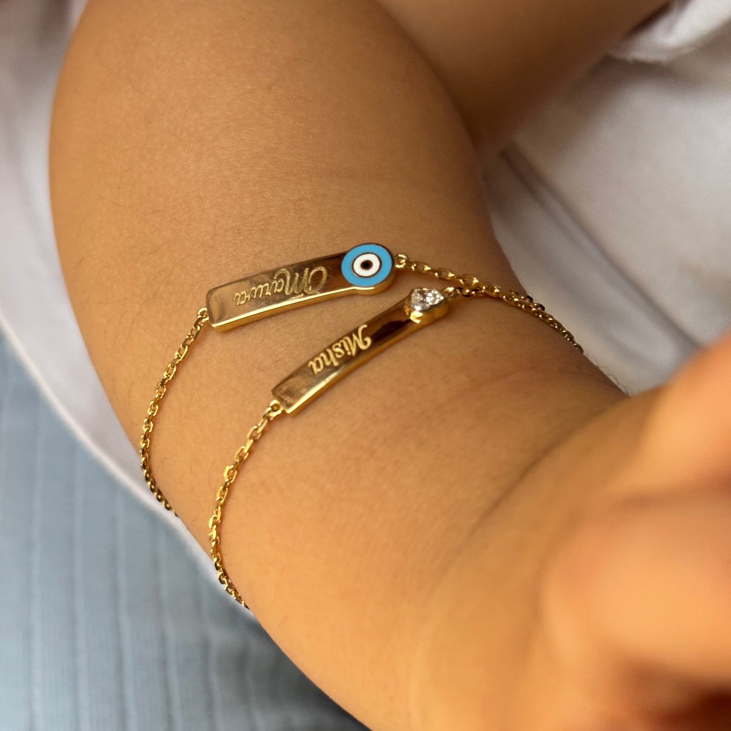 My First Diamond ID Bracelet