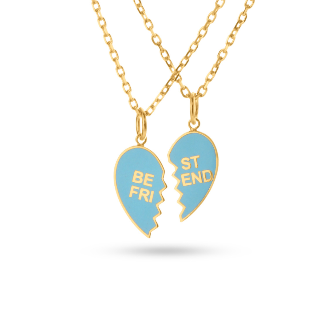 Best Friends Enamel Charms