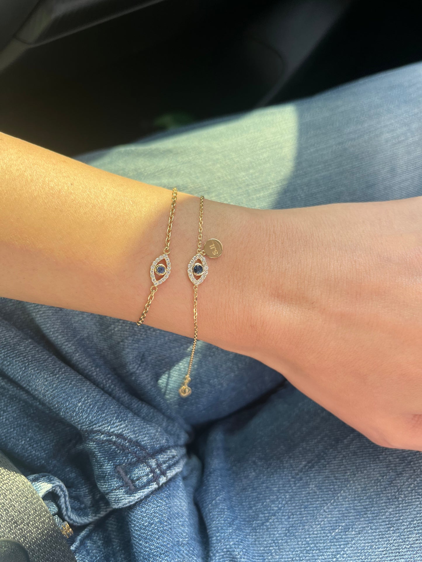 Personalised Evil Eye Bracelet