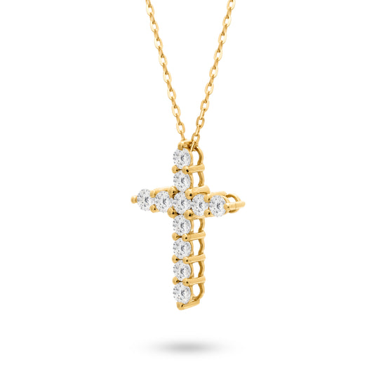Diamond Cross Necklace