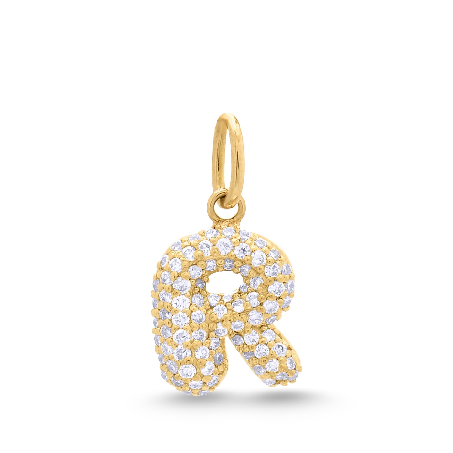 Diamond Bubble Initial Charm