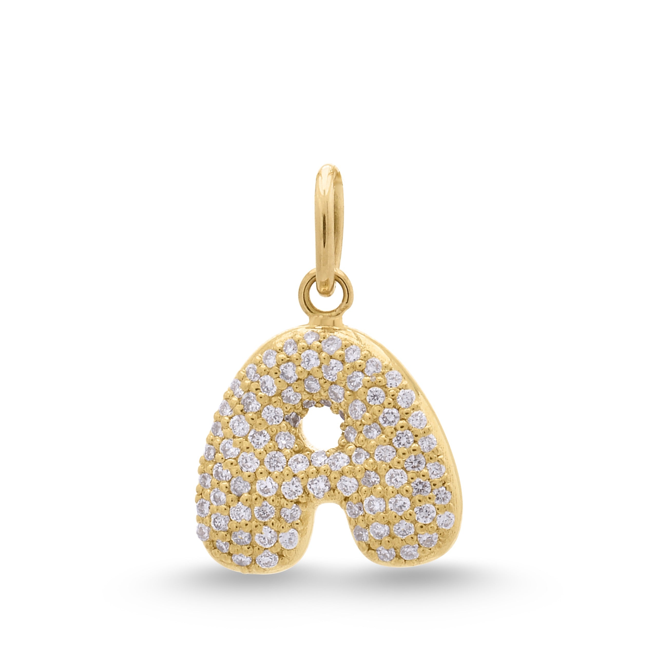 Diamond Bubble Initial Charm