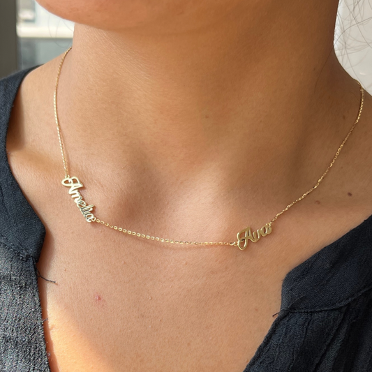Two Names Necklace