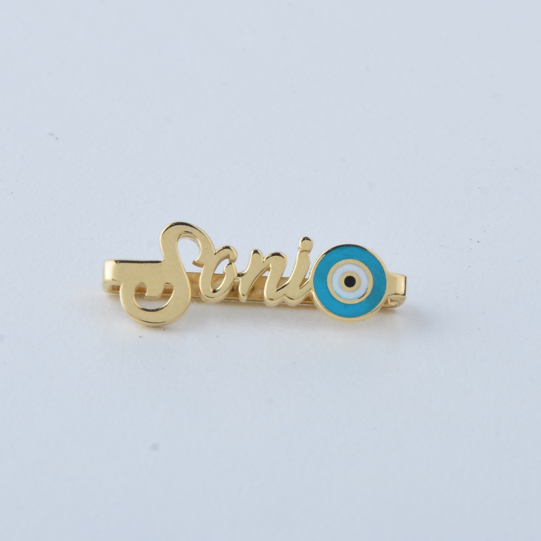 Name & Evil Eye Charm For Apple Watch