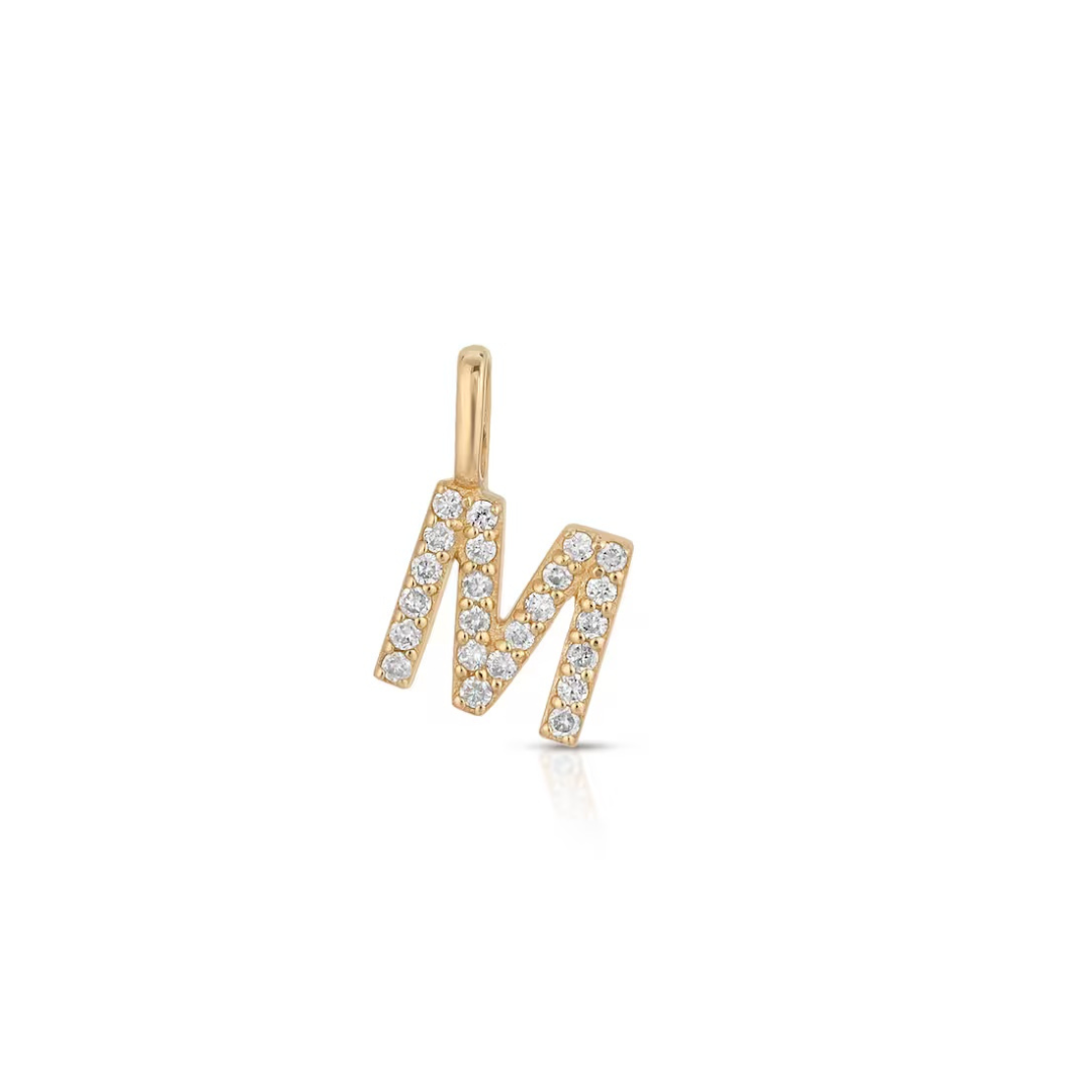 Diamond Initial Charm