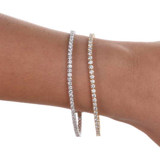 Diamond Tennis Bracelet - 8 Cents