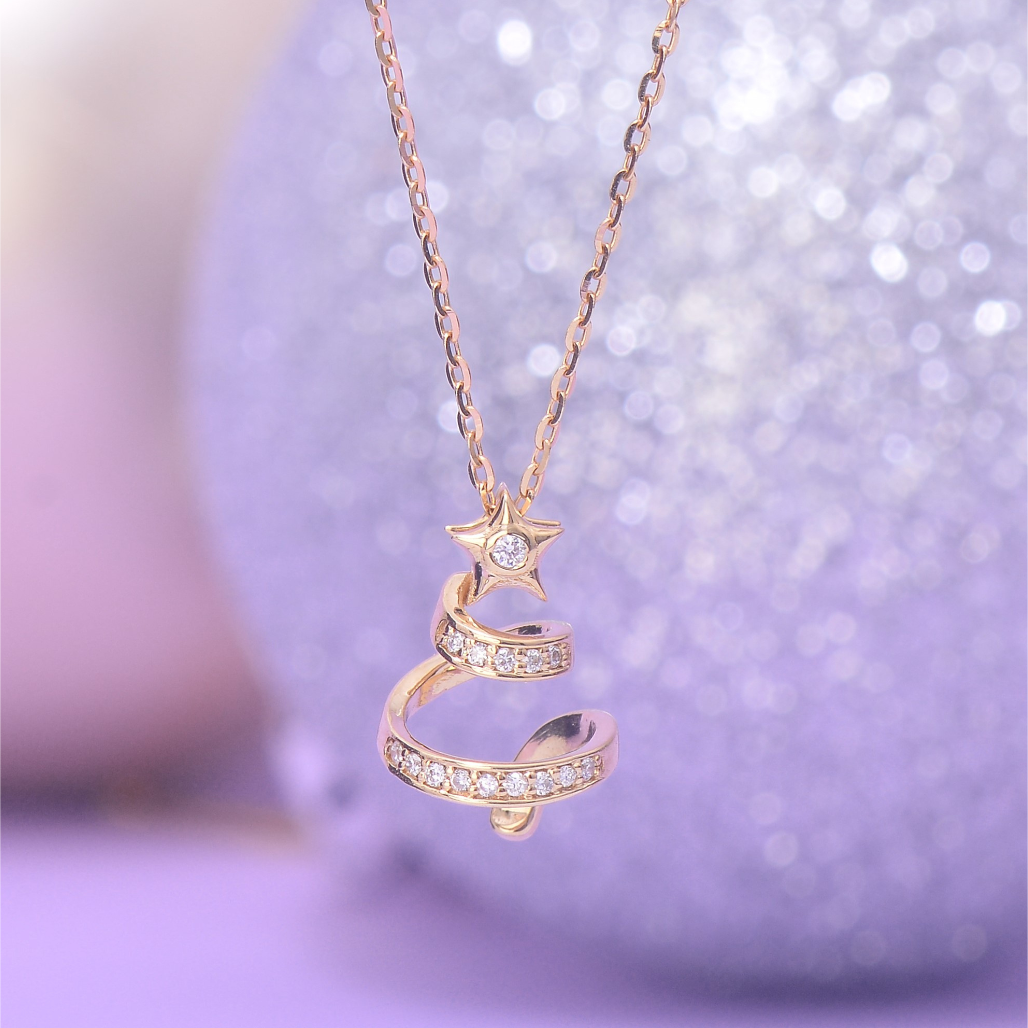 Diamond Tree Necklace