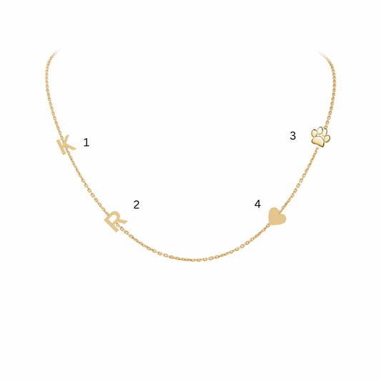 Build Your Own Necklace - Four Charms