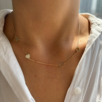 Build Your Own Necklace - Four Charms