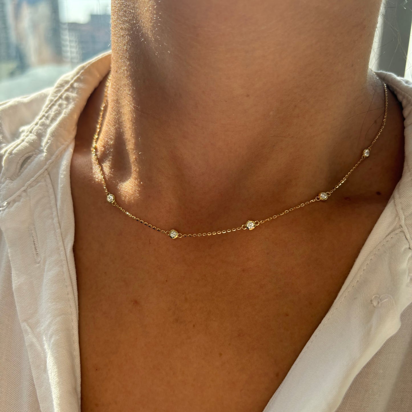 Diamonds By The Yard Necklace