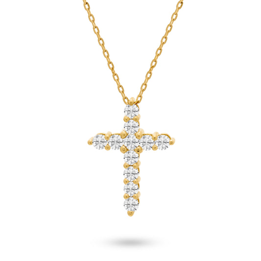 Diamond Cross Necklace