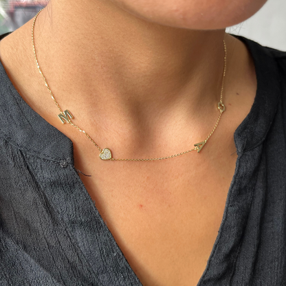 Build Your Own Necklace - Four Charms