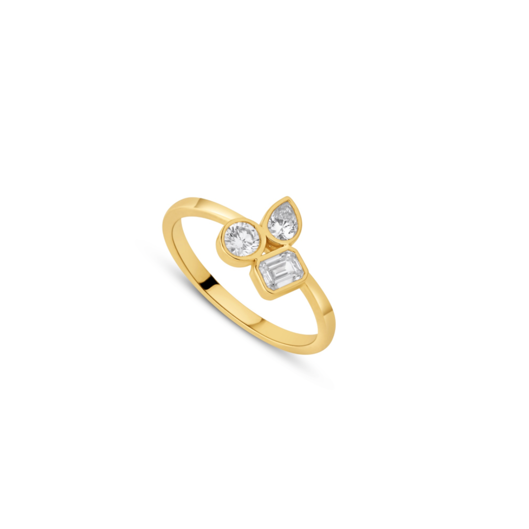 Helen Multi-Shape Diamond Ring