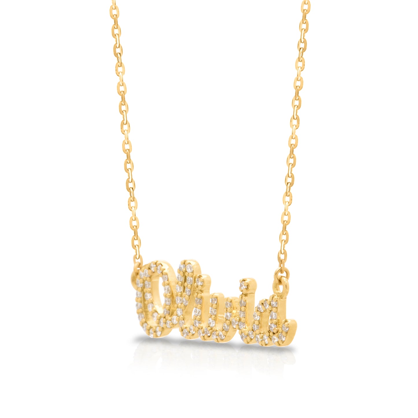 Diamond Name Necklace