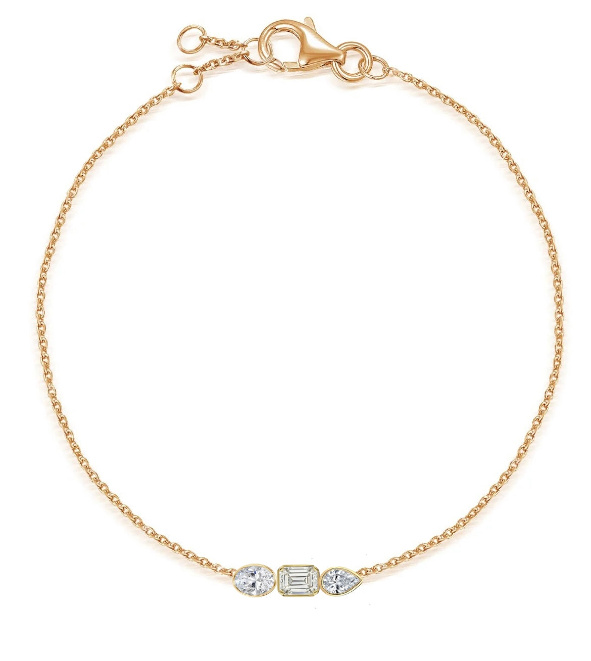 Helen Multishape Diamond Bracelet
