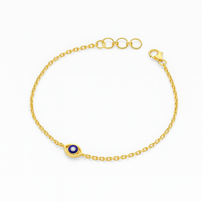 Enamel Evil Eye Baby Bracelet