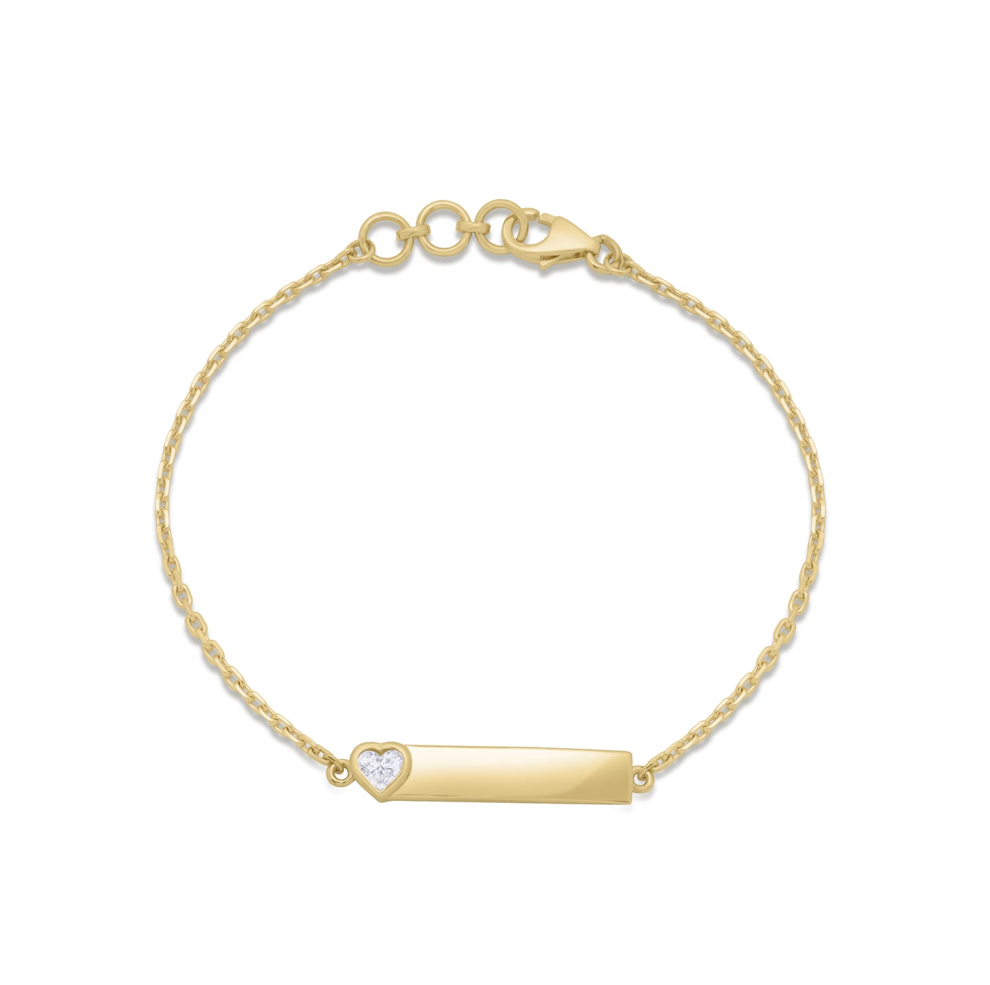 My First Diamond ID Bracelet
