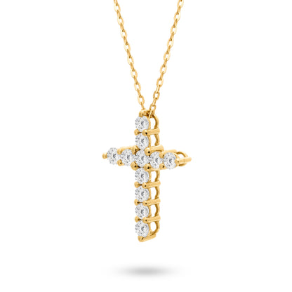 Diamond Cross Necklace