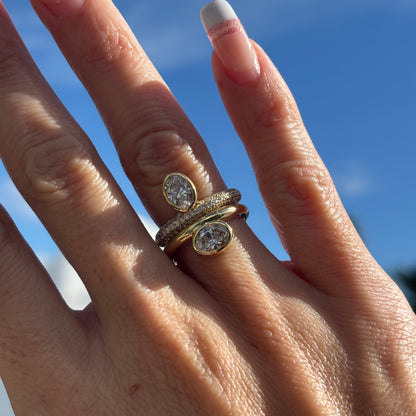 Bezel Oval Dome Ring