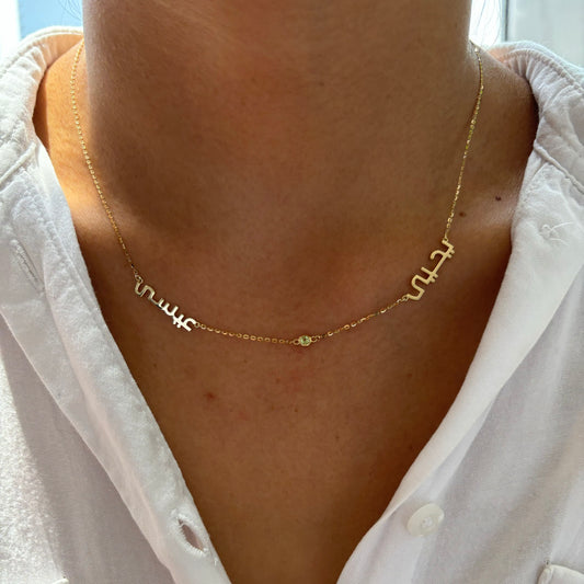 Two Arabic Names With Birthstone
