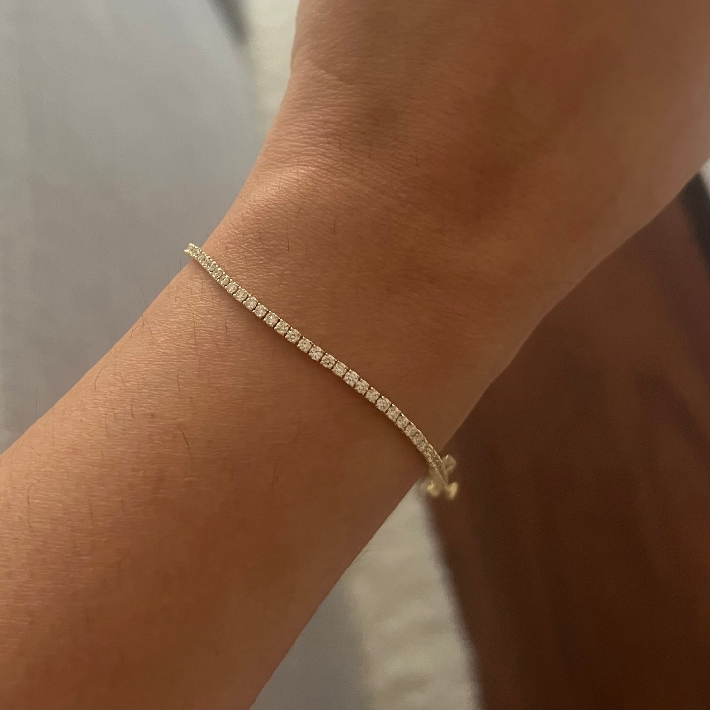 Slim Tennis Bracelet - 1.8 carats