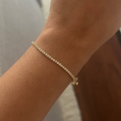 Slim Tennis Bracelet - 1.8 carats