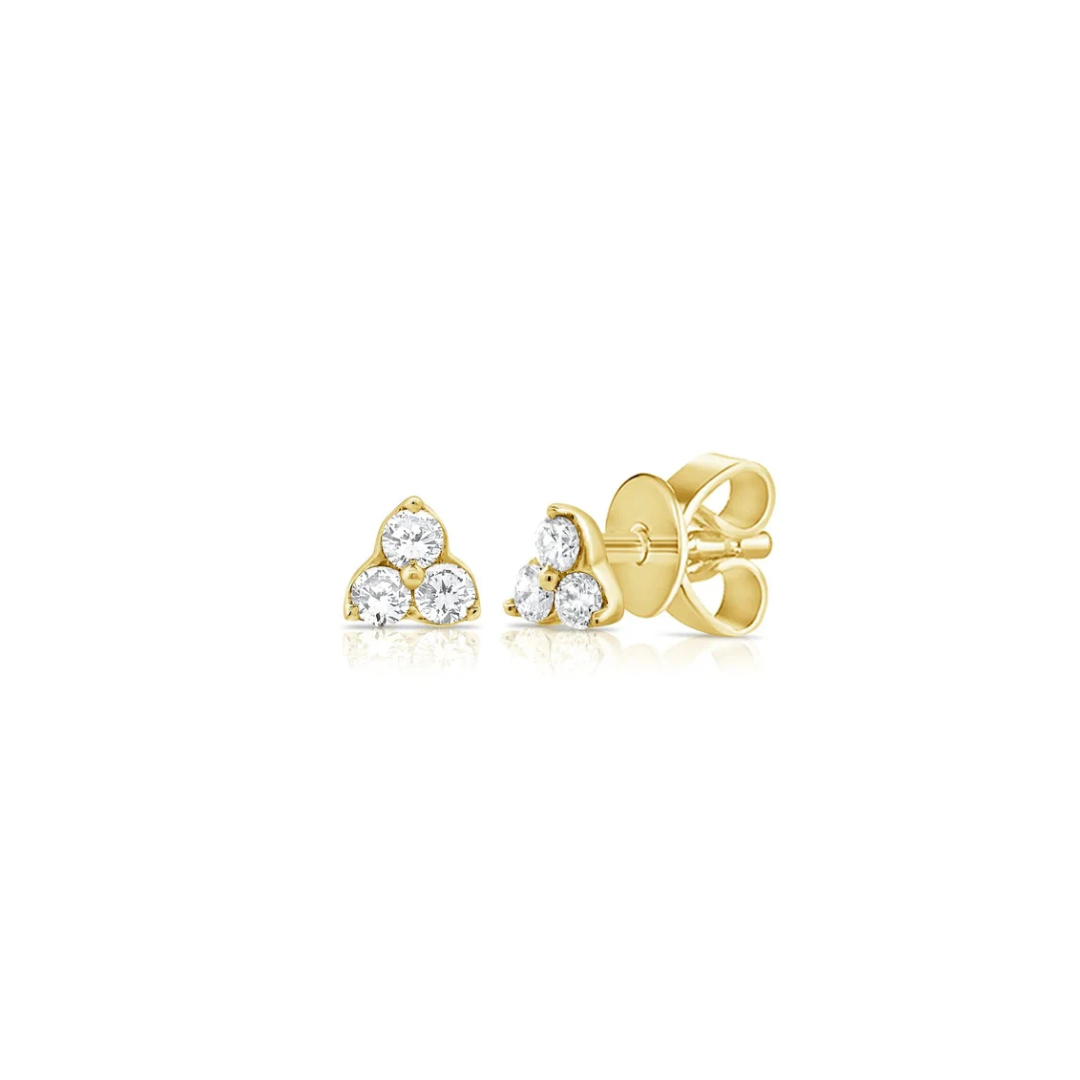 Diamond Trilogy Earrings