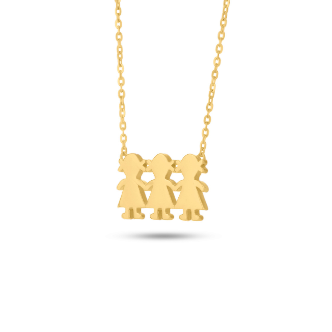 Kids Solid Gold Necklace