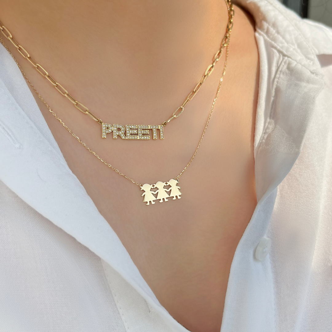 Children's 2025 necklaces gold