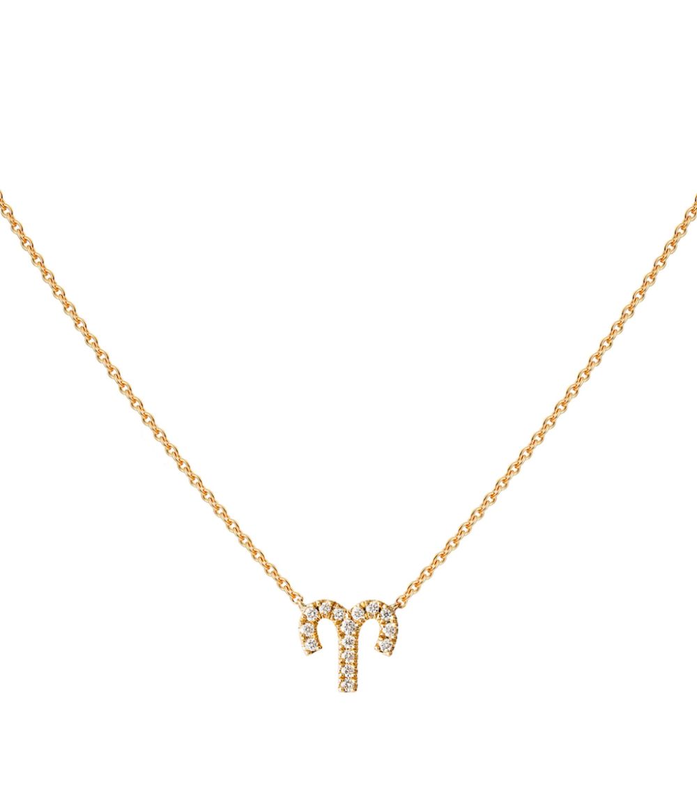 Diamond Zodiac Necklace