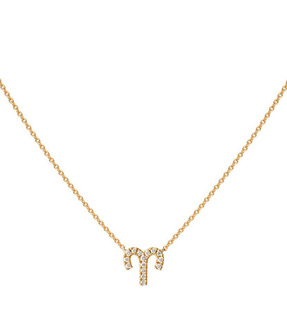 Diamond Zodiac Necklace