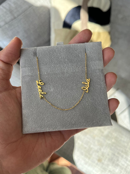 Two Names Necklace