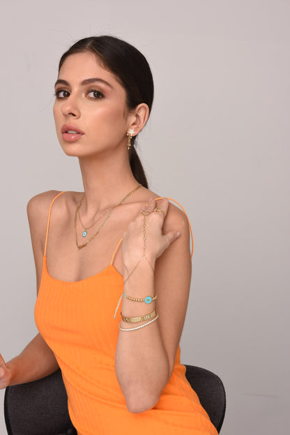 Diamond Star Danglers