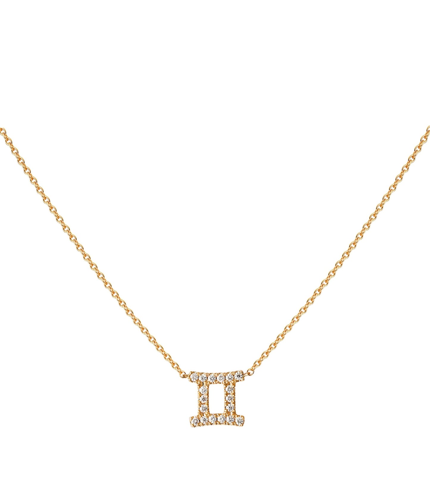 Diamond Zodiac Necklace