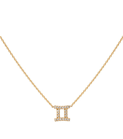 Diamond Zodiac Necklace