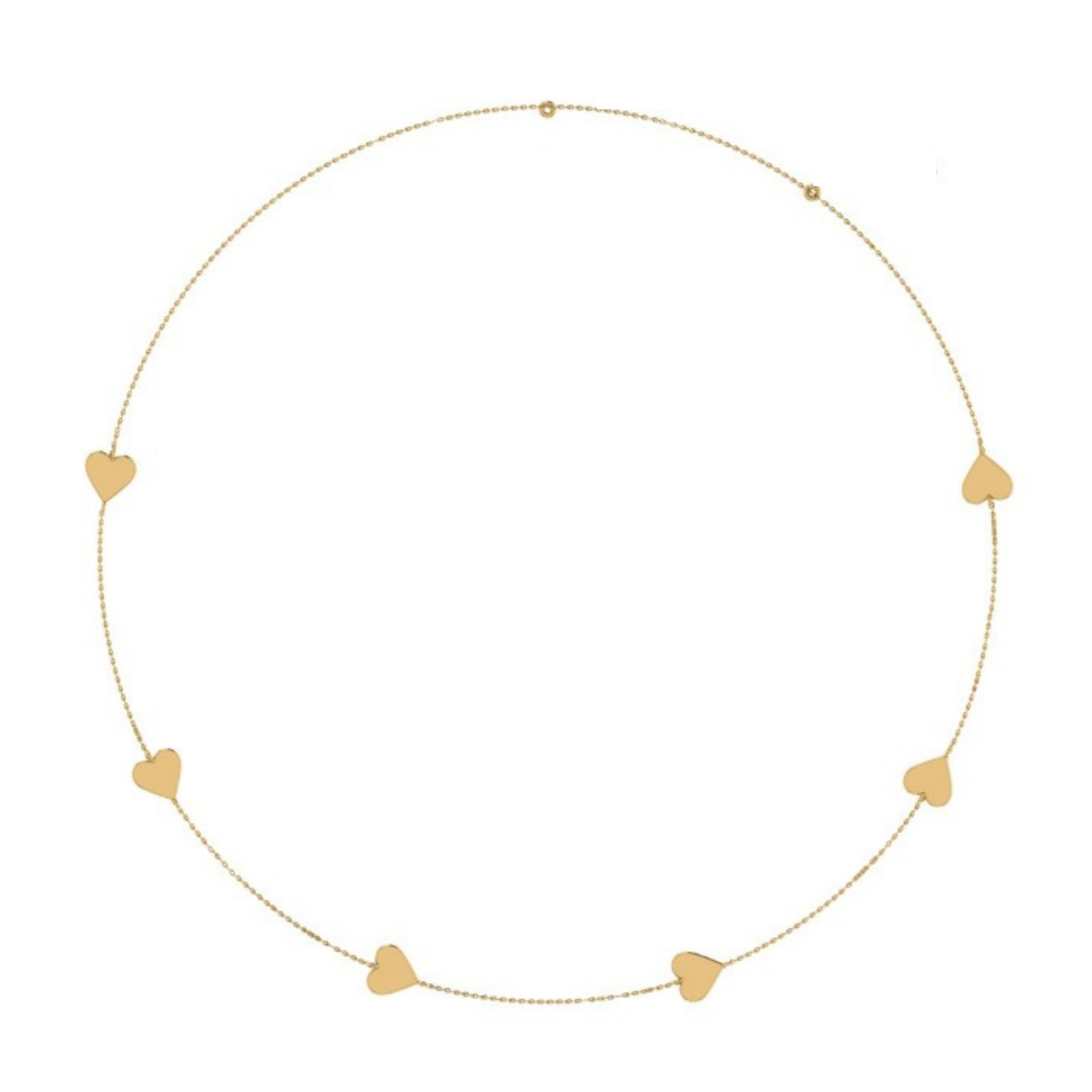 Hearts by the Yard Necklace