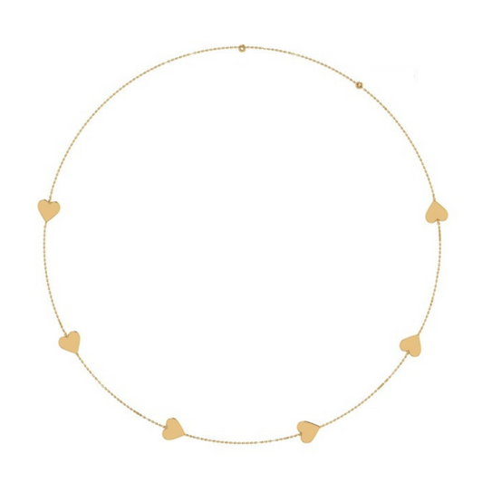 Hearts by the Yard Necklace