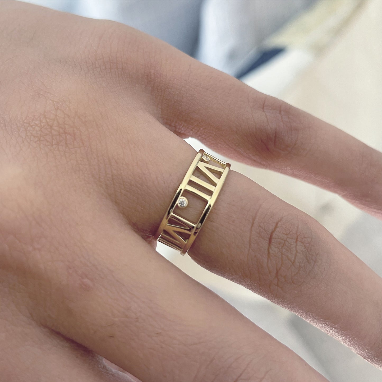 Roman Numeral Ring