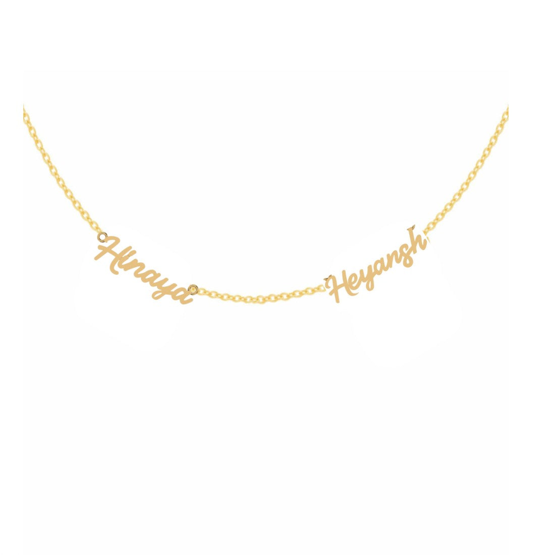 Two Names Necklace