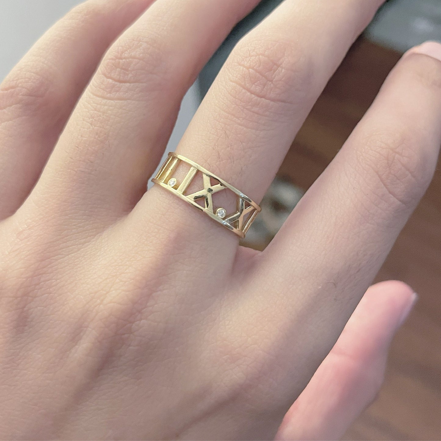 Roman Numeral Ring