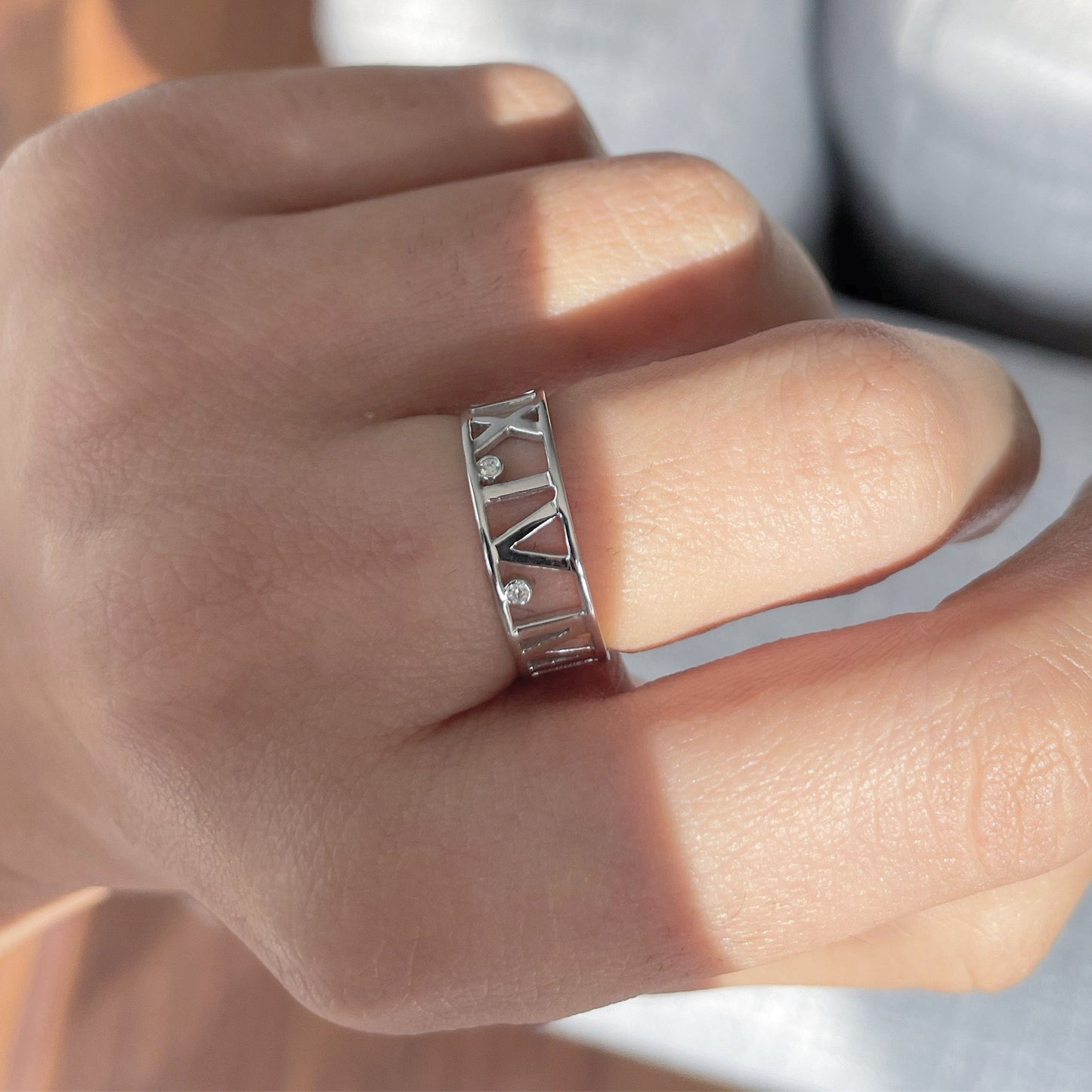 Roman Numeral Ring