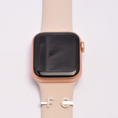 Diamond Initials Cuff Charm