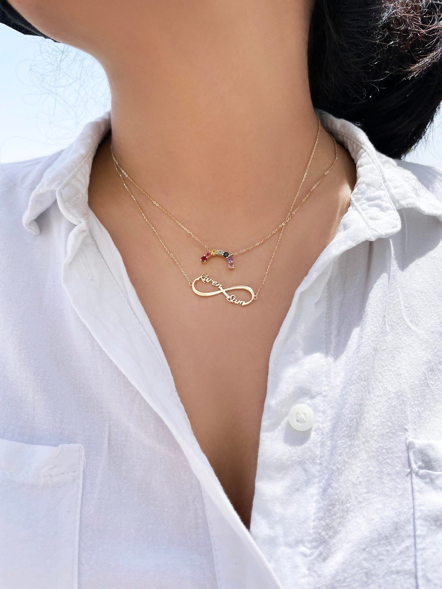 Infinity Name Necklace
