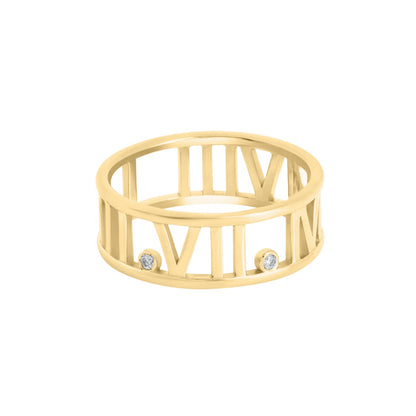 Roman Numeral Ring