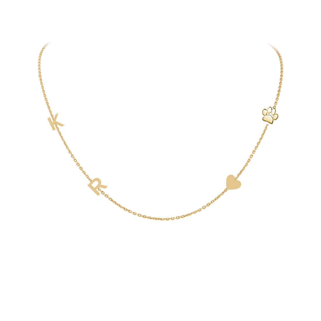 Build Your Own Necklace - Four Charms