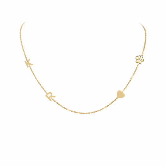 Build Your Own Necklace - Four Charms