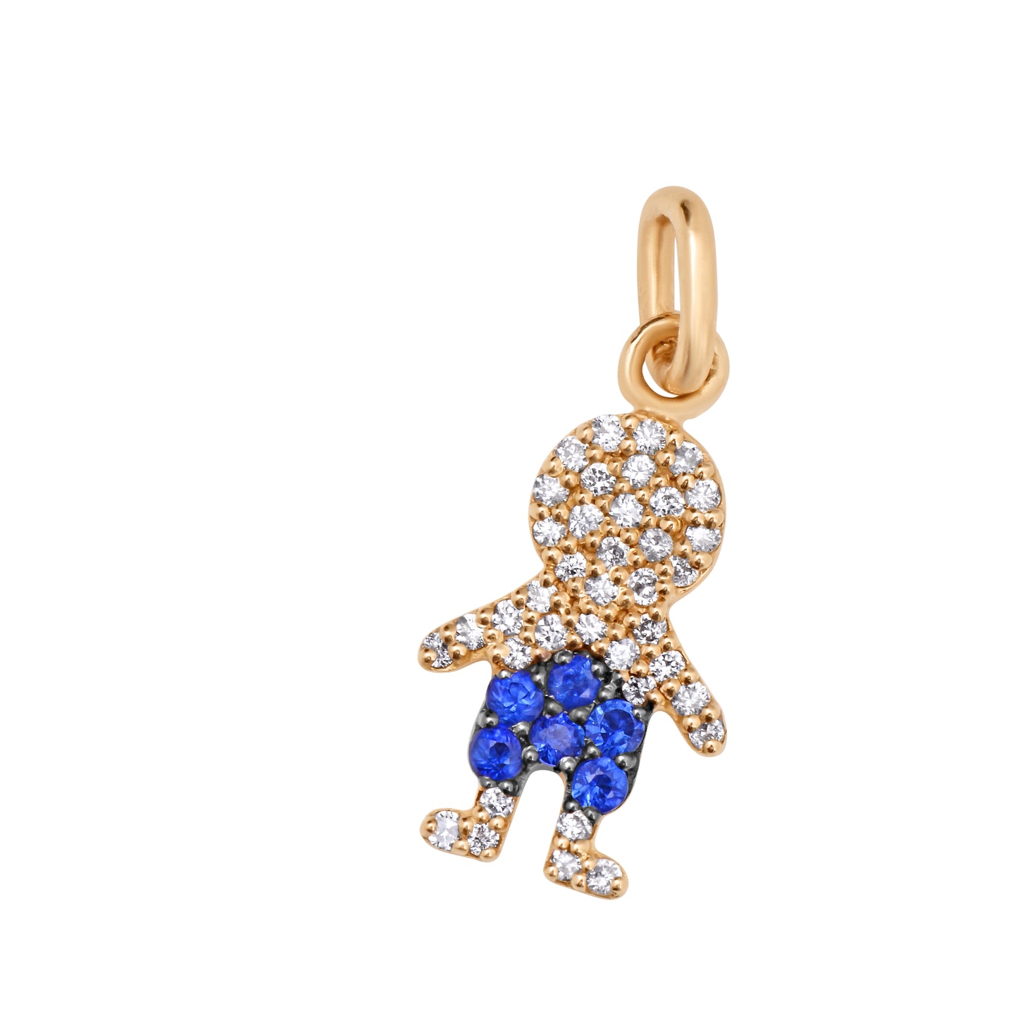 Diamond Boy Charm