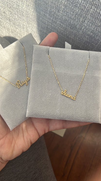 Classic Name Necklace
