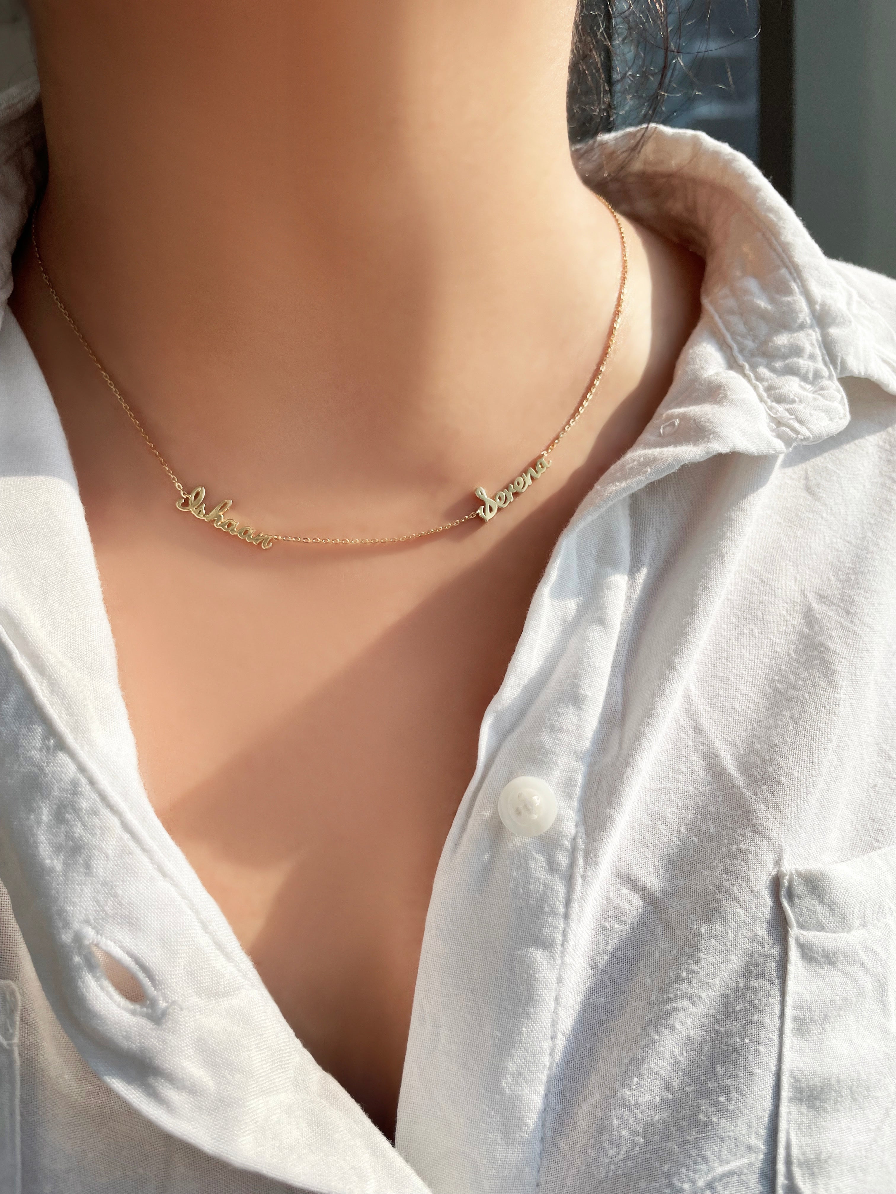 Two Names Necklace